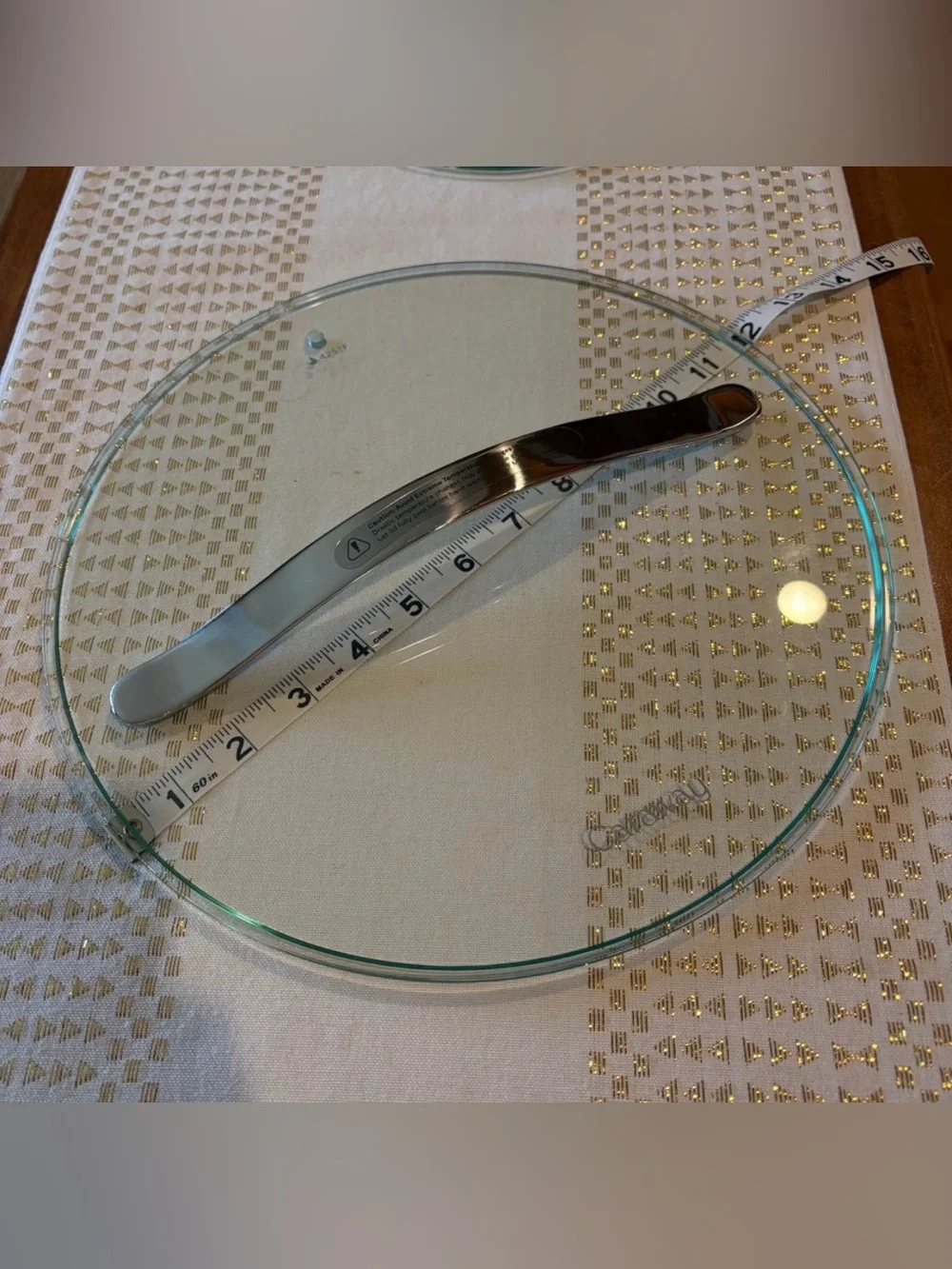 Caraway Home 12” Glass Lid